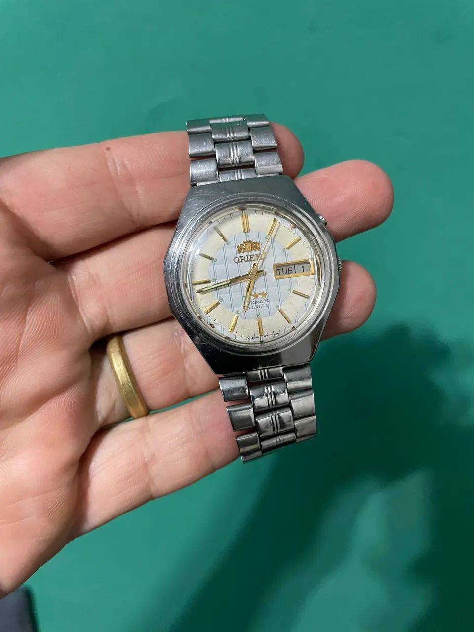 Orient três estrelas automático - Foto 2