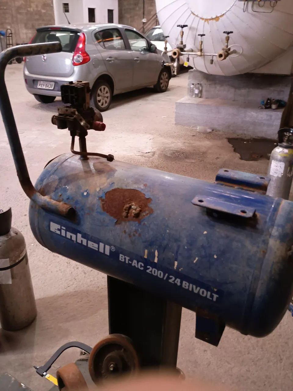 Reservatório para Compressor de Ar Einhell BT-AC 200/24 Bivolt - Foto 3