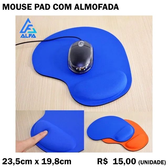 Mouse Pad com Almofada
