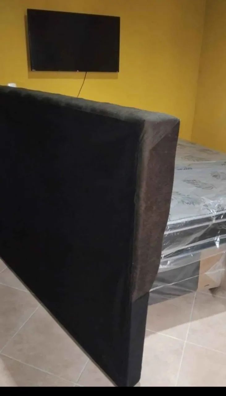 Cama Queen nova acompanha cabeceira  - Foto 4