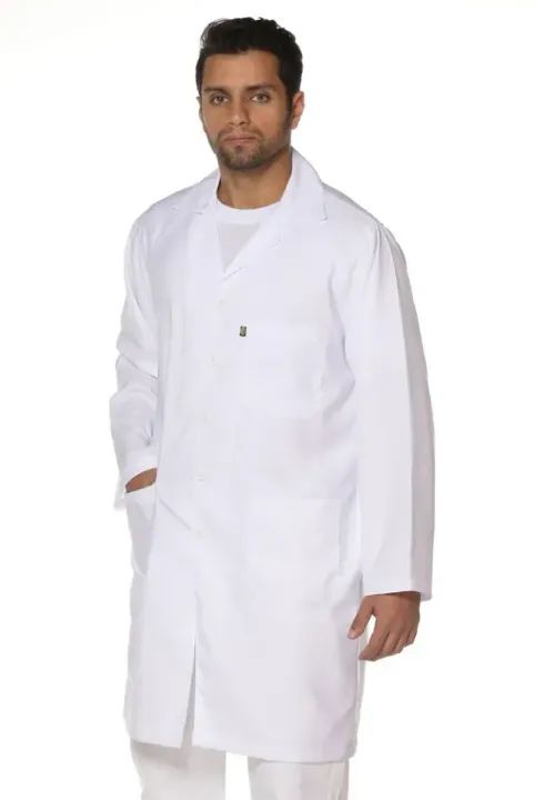 Jaleco masculino manga longa em Algodão