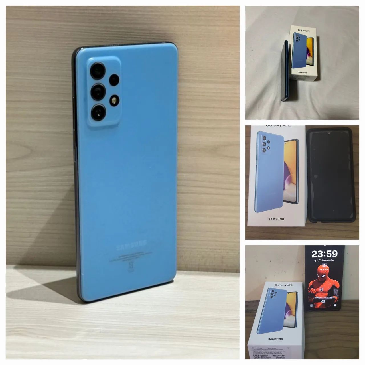 SAMSUNG GALAXY A72 128G AZUL