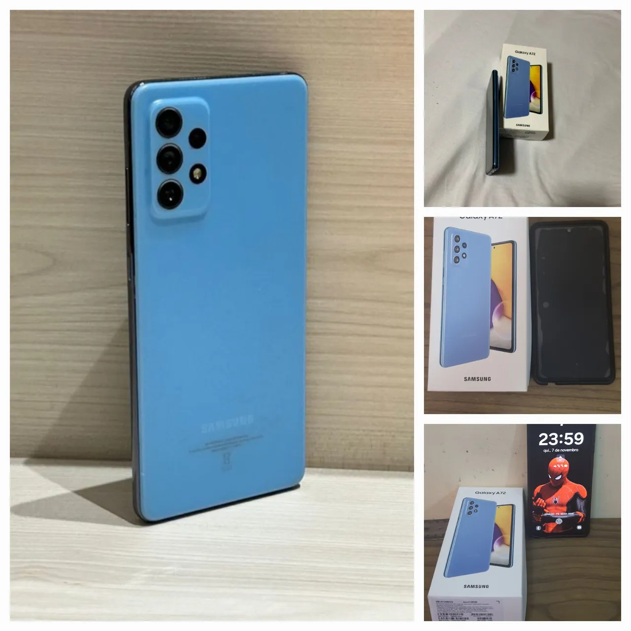 SAMSUNG GALAXY A72 128G AZUL