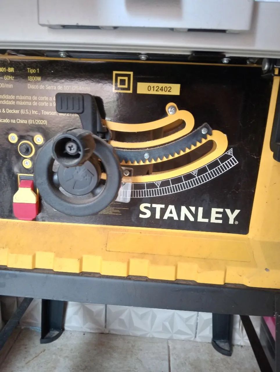Serra de Mesa Stanley Sst 1801 - 1800w - Foto 2