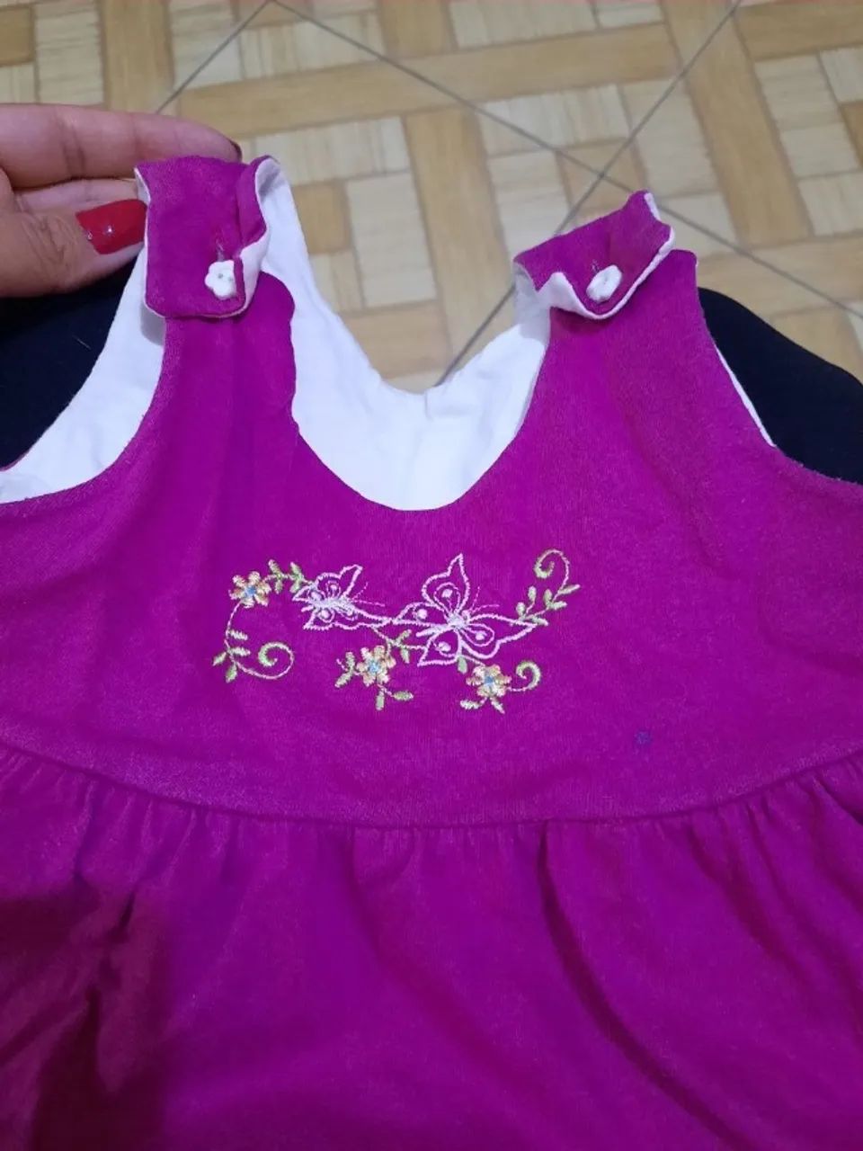 vestido infantil lilas - Foto 2