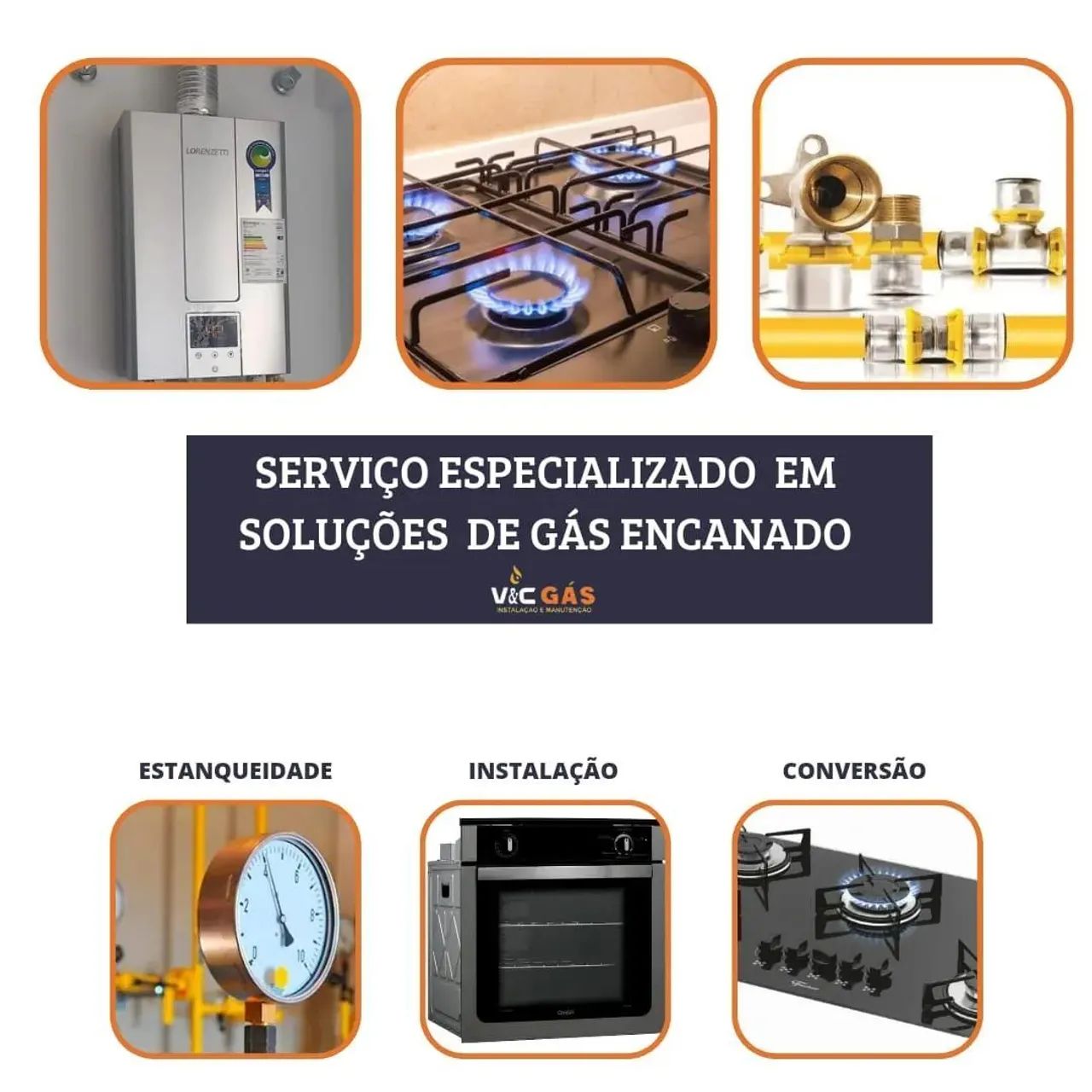 Instalação e Manutenção de Gás Encanado. - Foto 4