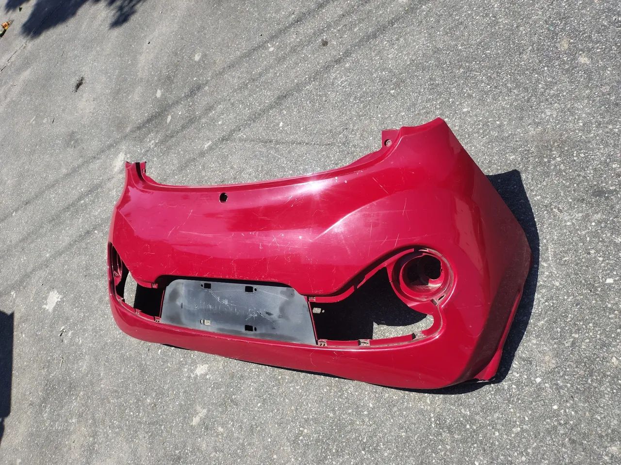 Para-choque traseiro Cherry QQ 2016 a 2019 original c detalhe  - Foto 2