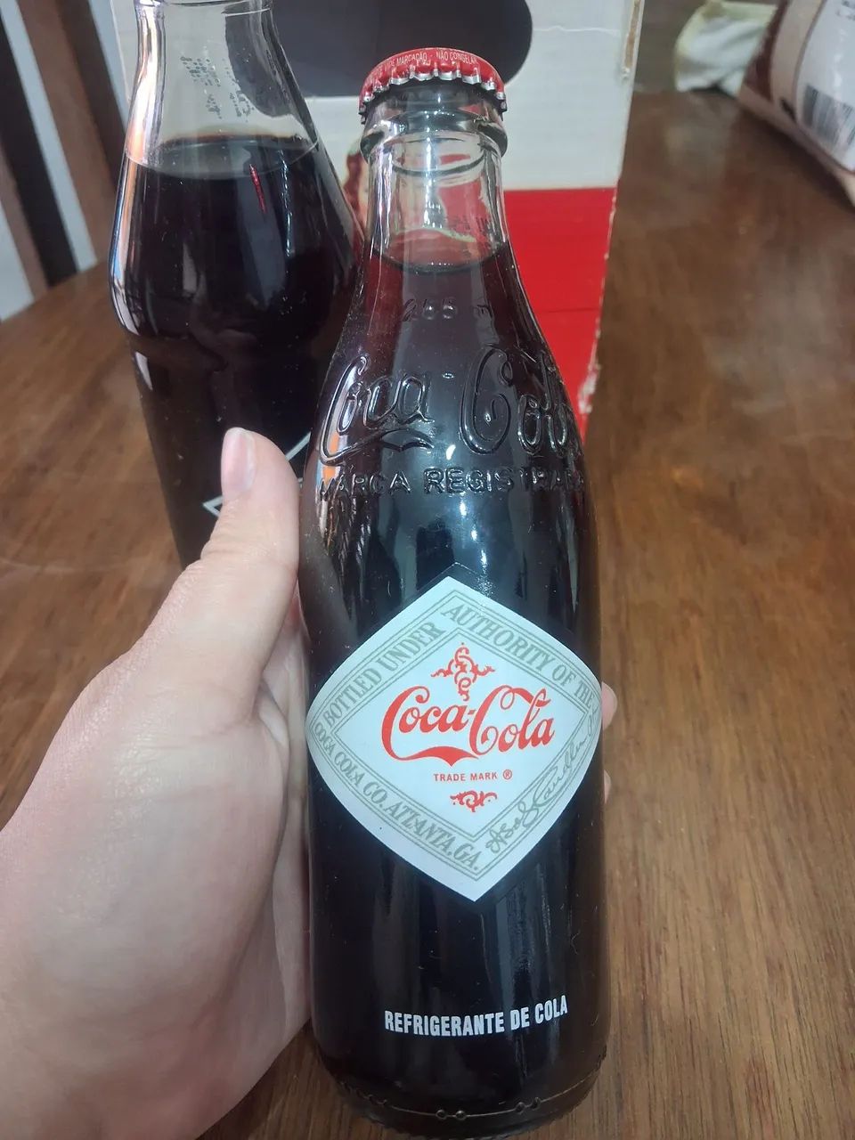 2 Garrafas- Coleção de Garrafas Coca-Cola Históricas - Foto 2