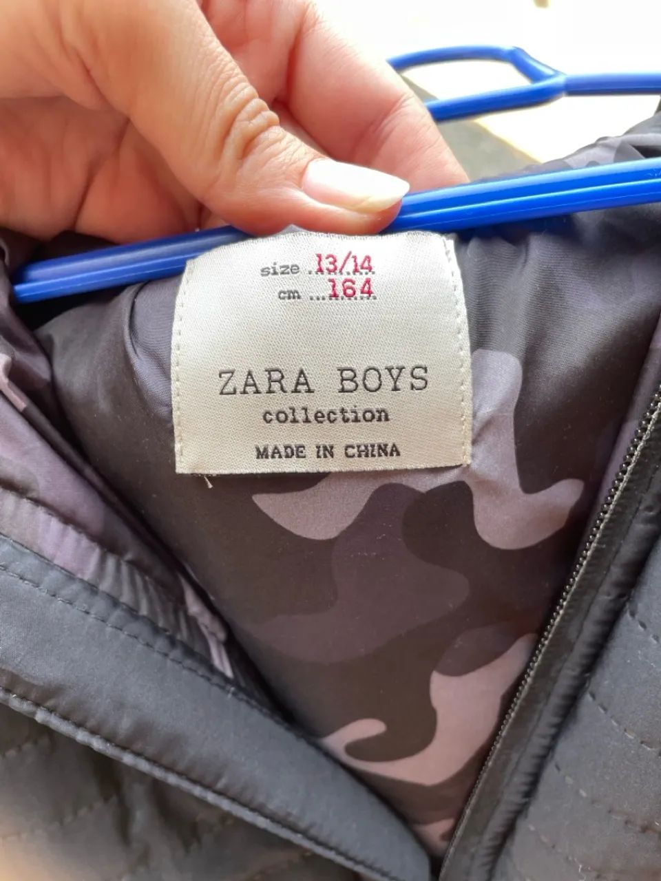 Casaco Zara Boys - Camuflado - Foto 2