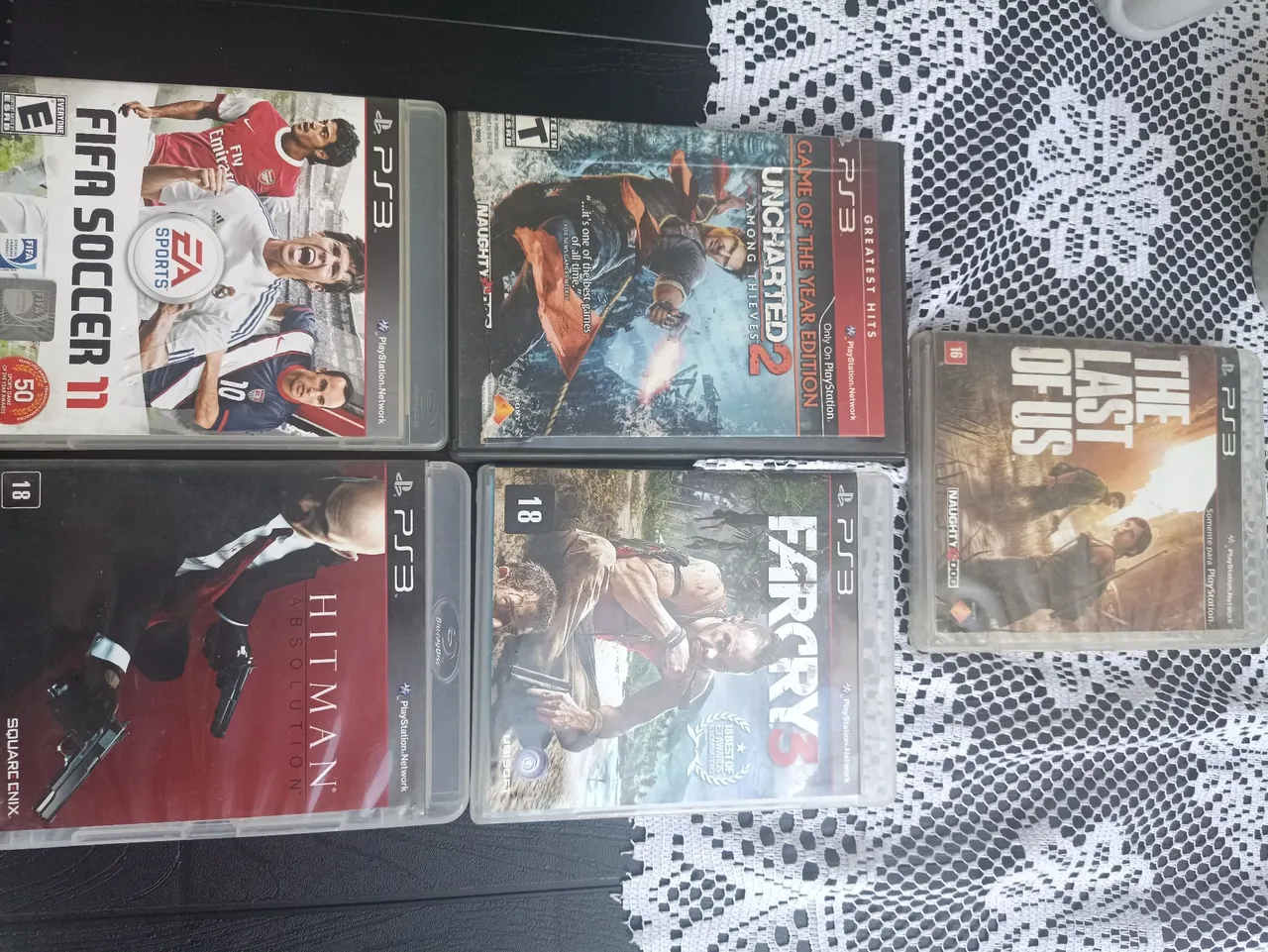 Lote de jogos ps3