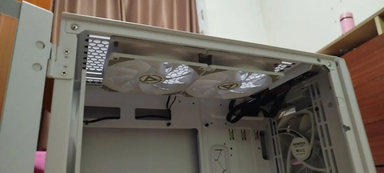 Gabinete de PC Branco Montech Sky One Lite - Foto 4