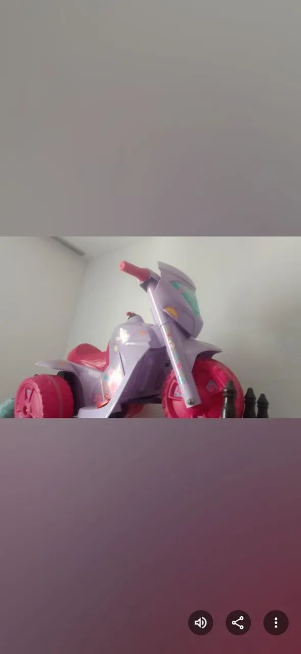 Moto elétrica infantil 