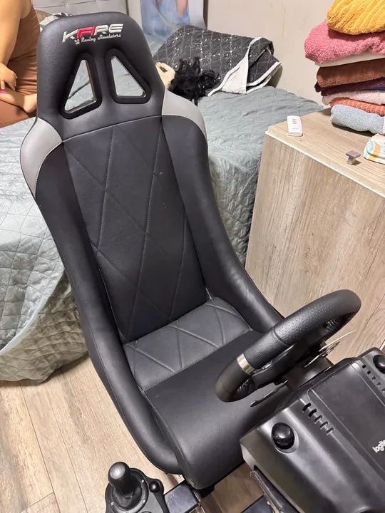 SIMULADOR DE CORRIDA COCKPIT COMPLETO ÓCULOS META QUEST2 - Foto 2