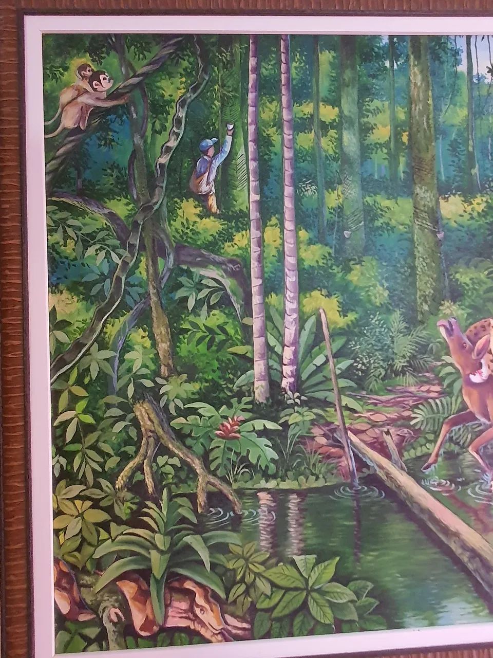 QUADRO AMAZÔNIA SELVAGEM - Foto 5