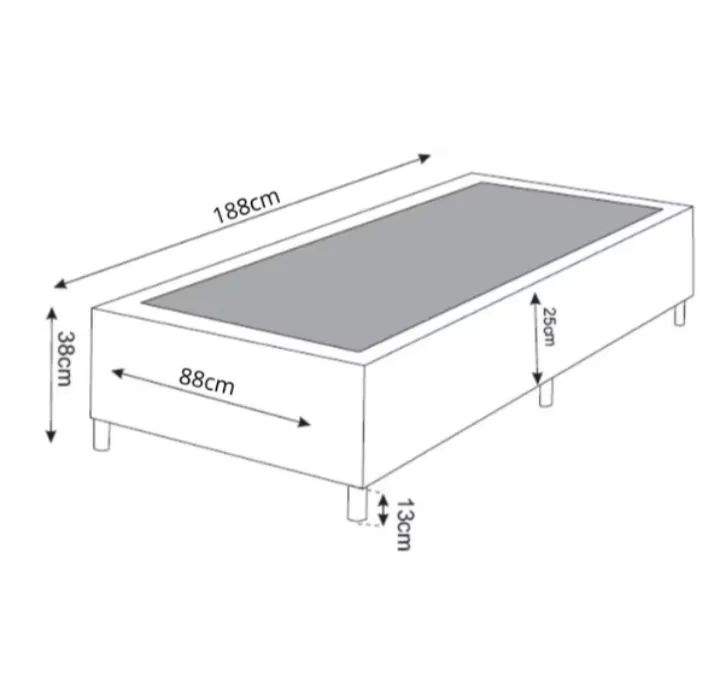 Base Box Solteiro 88/1,88 - Foto 4