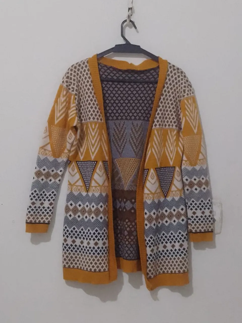 Cardigan Feminino Tricolor