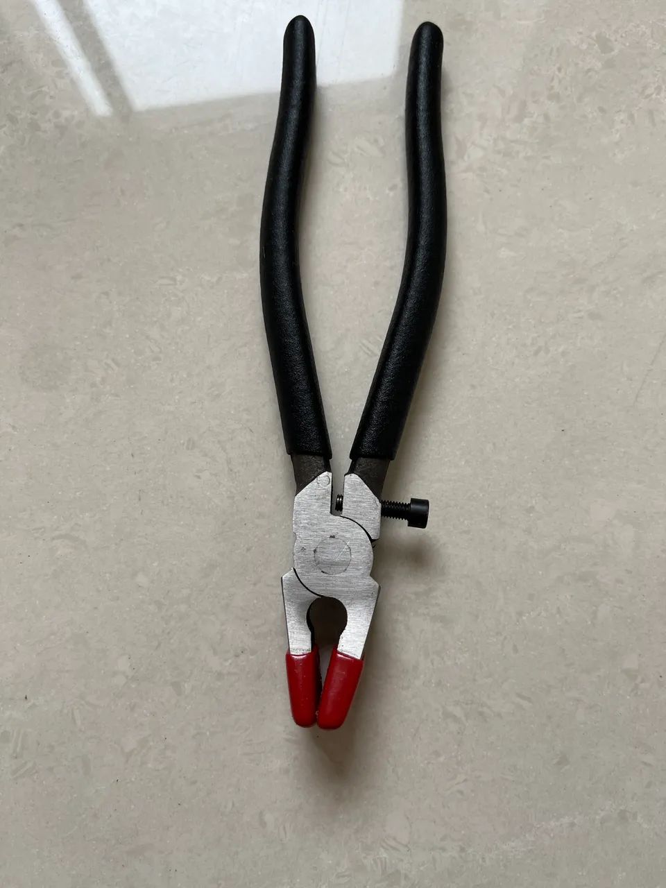 Alicate separador vidro com borracha importado novo