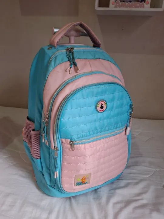 Mochila com rodinhas Luluca kit
