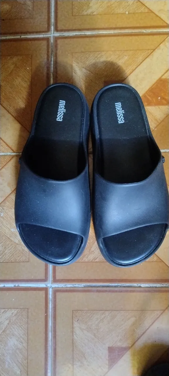 Sandália Melissa Slide Preta