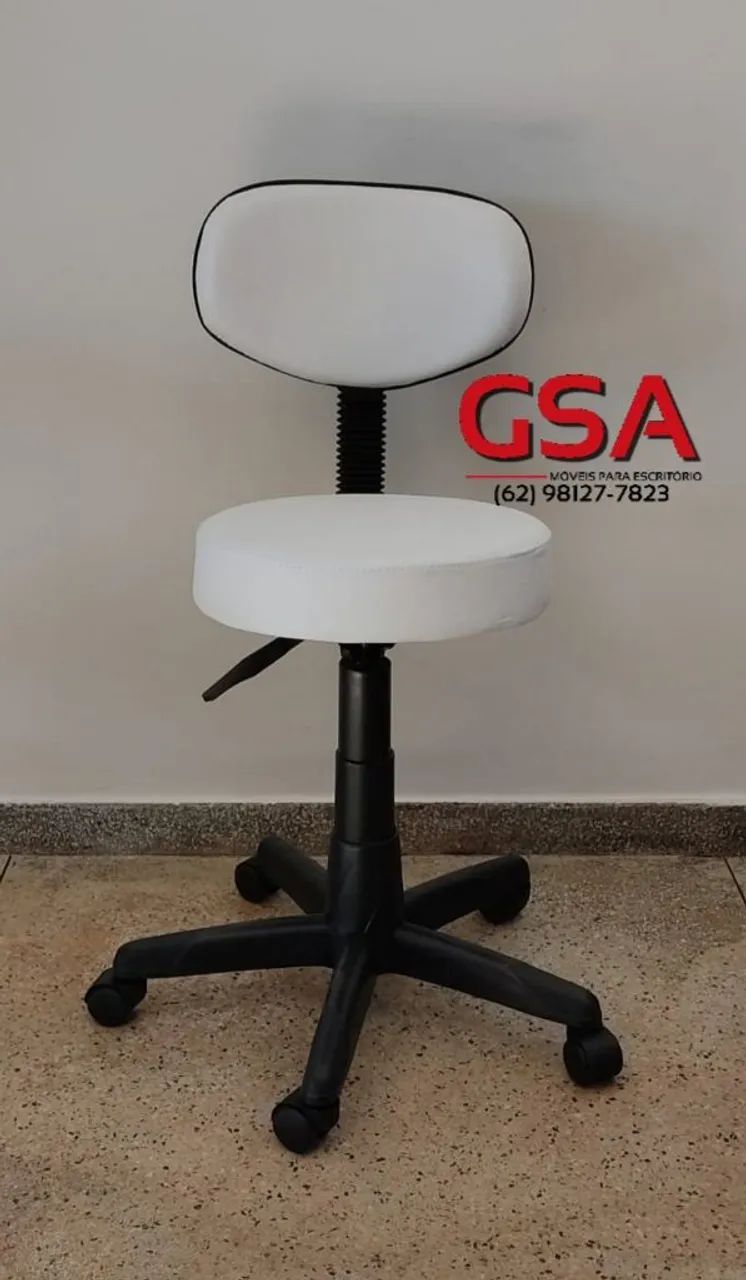 Cadeira secretária mocho ( Entrega grátis ! ) - Foto 4