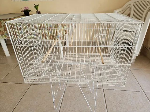Gaiola grande para pássaros e roedores  - Foto 2