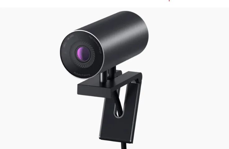 Webcam Dell UltraSharp - WB7022 - 4K UHD Nova na Caixa Com Garantia