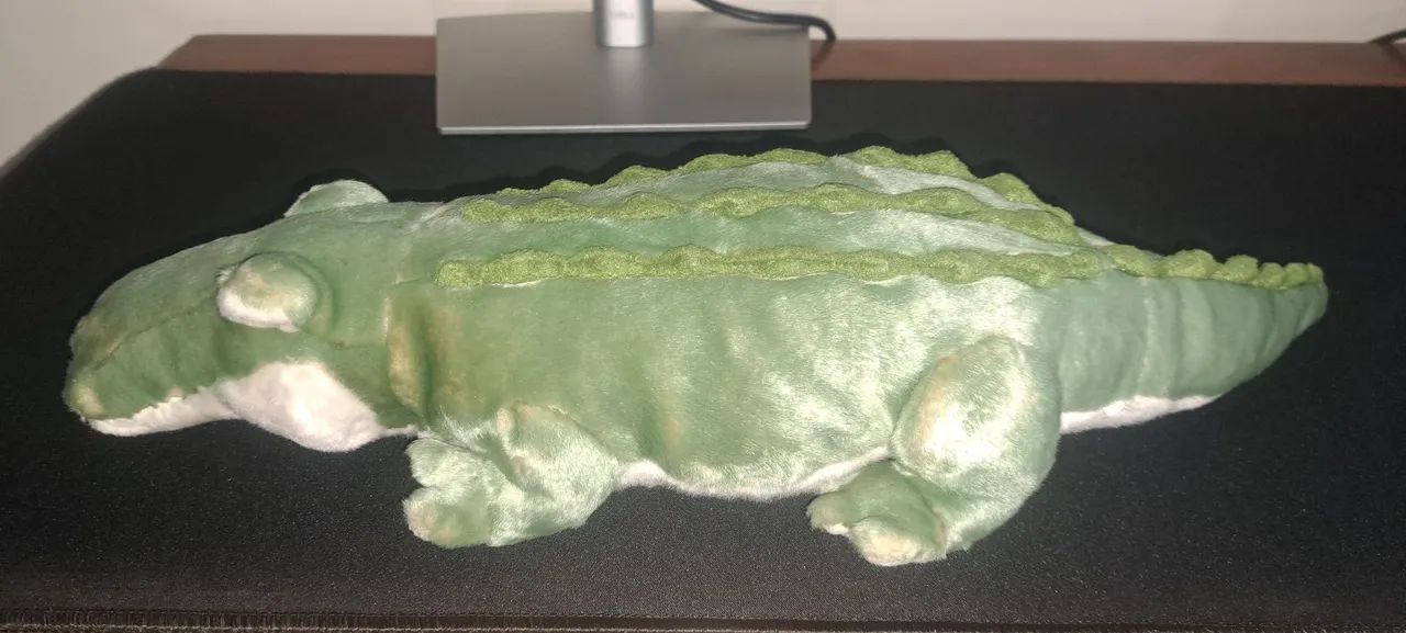 Pelúcia de Crocodilo Verde