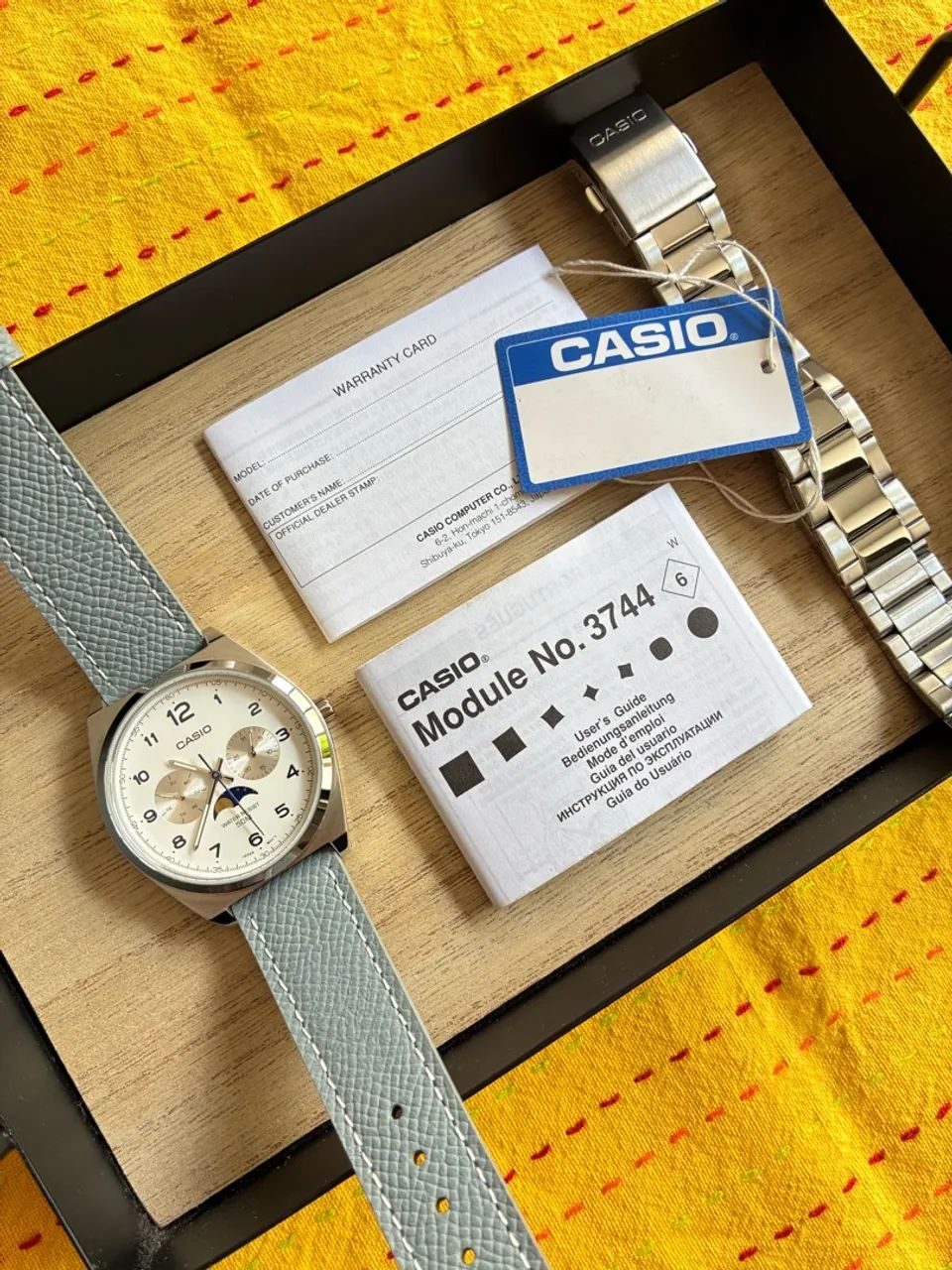 Relógio Casio Moon-Phase. - Foto 4
