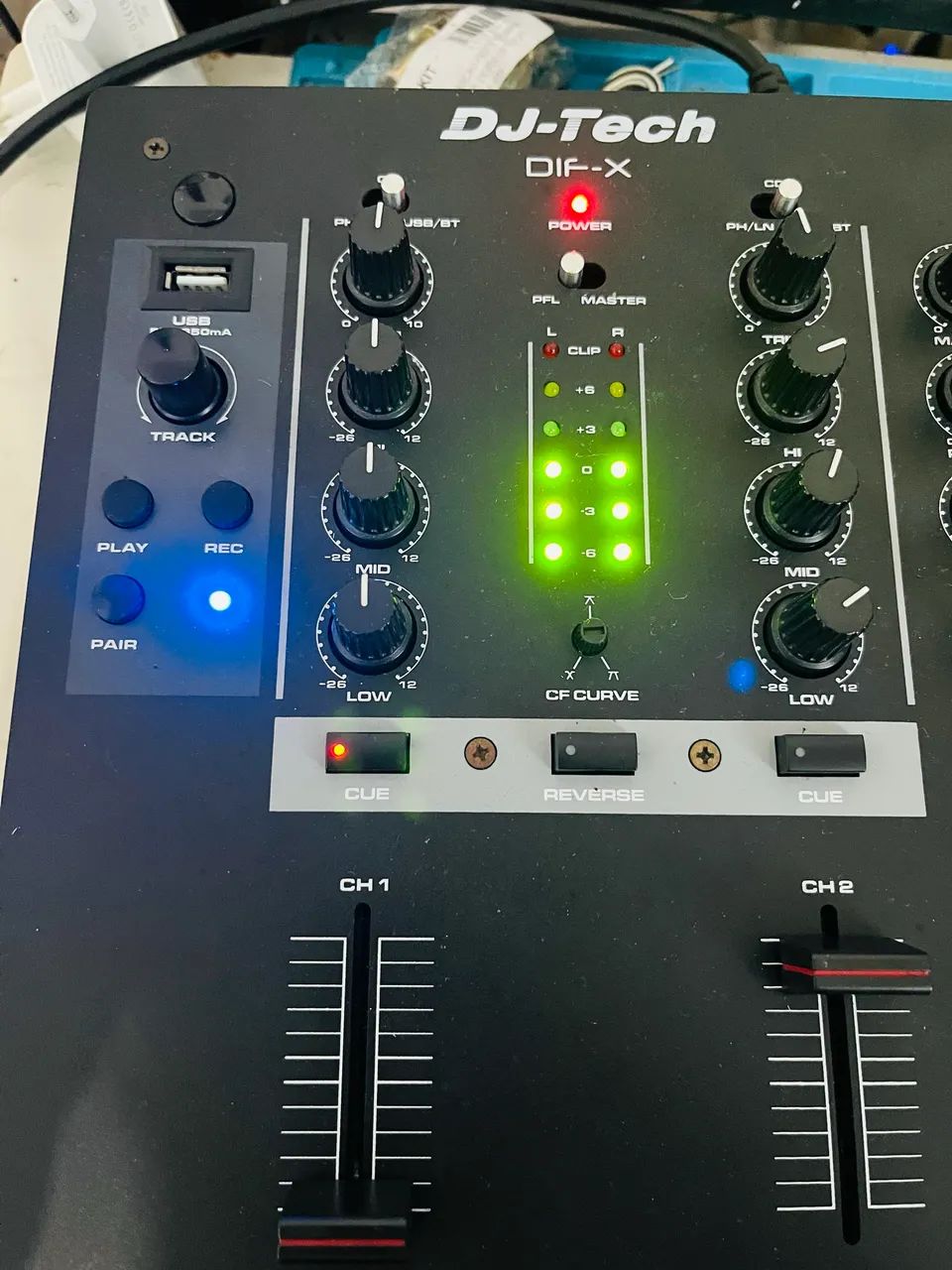 Mixer Dj-Tech com Bluetooth e USB - Foto 4