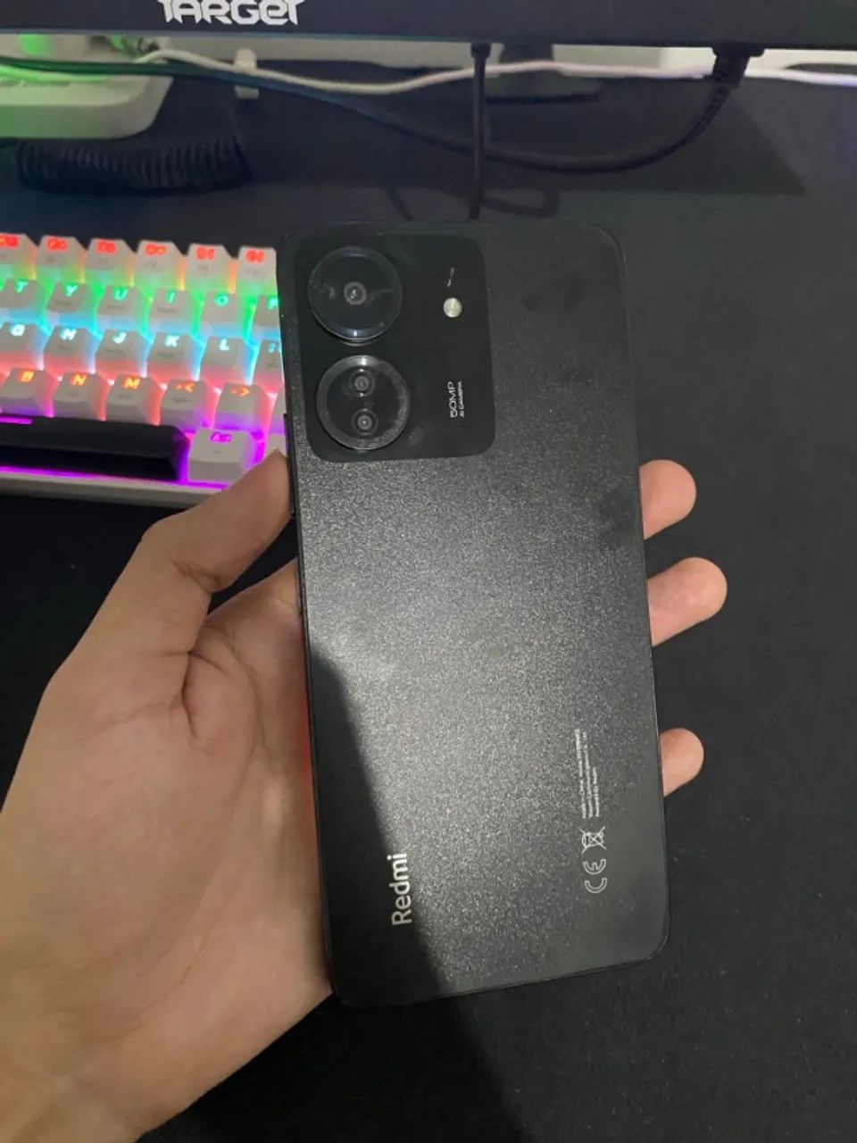 Xiaomi Redmi 13C 256 GB com caixa e carregador original - Foto 2