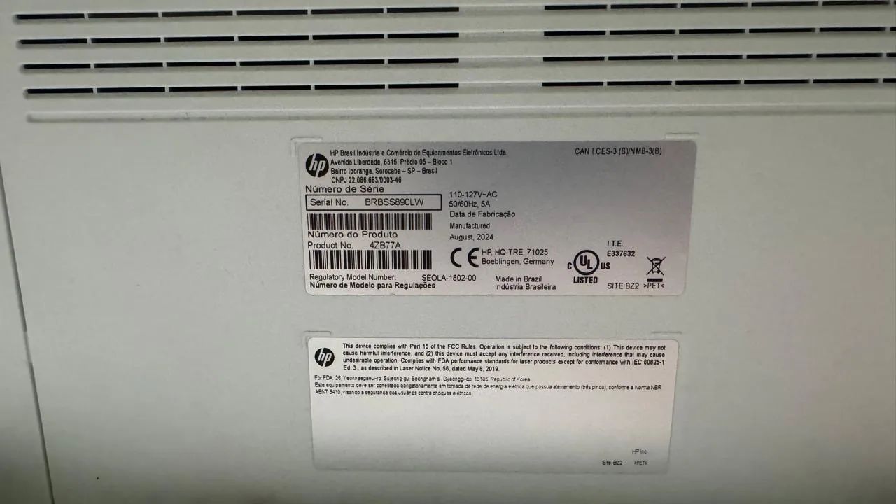 Impressora HP Laser 107a - Foto 3