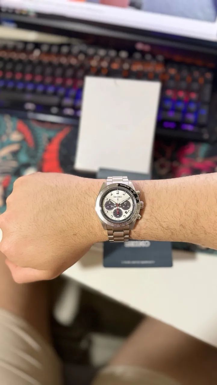Relógio Seiko panda