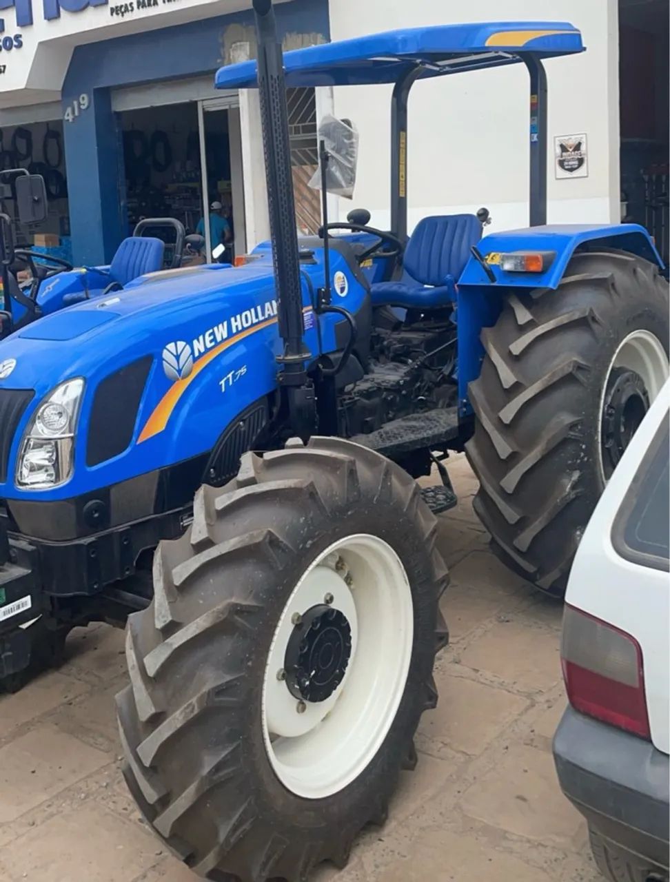 Trator New Holland TT75 2022 e Arado Baldan - Foto 3