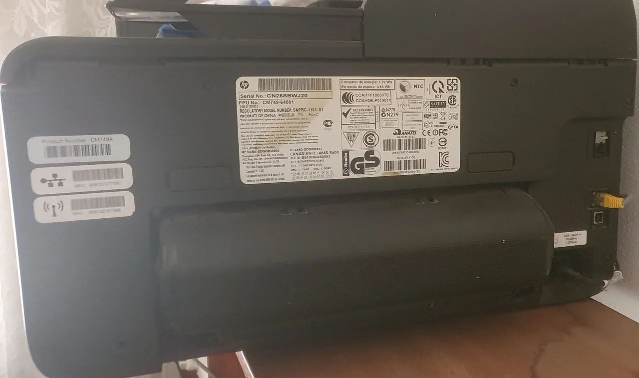 Impressora HP Officejet PRO8600 - Foto 4