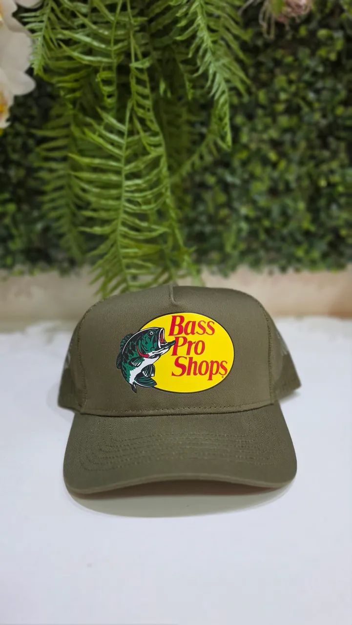 BONÉ BASS PRO SHOPS VERDE OLIVA - NOVO - ORIGINAL - Foto 5