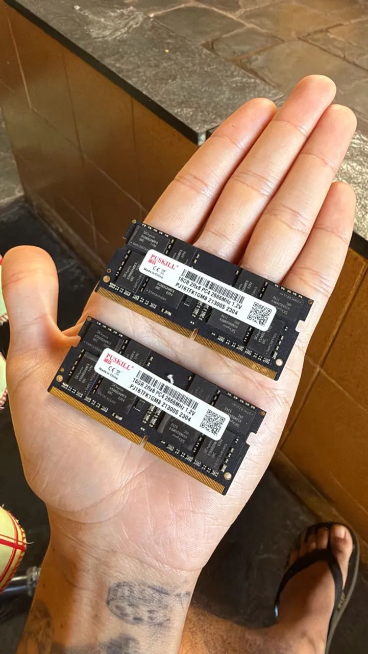 MEMORIA RAM NOTEBOOK 32Gb DDR4 (2x16gb)