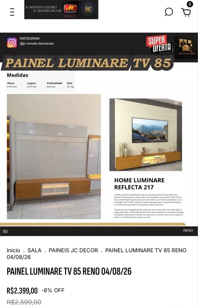 PAINEL LUMINARE COM LED - Foto 2