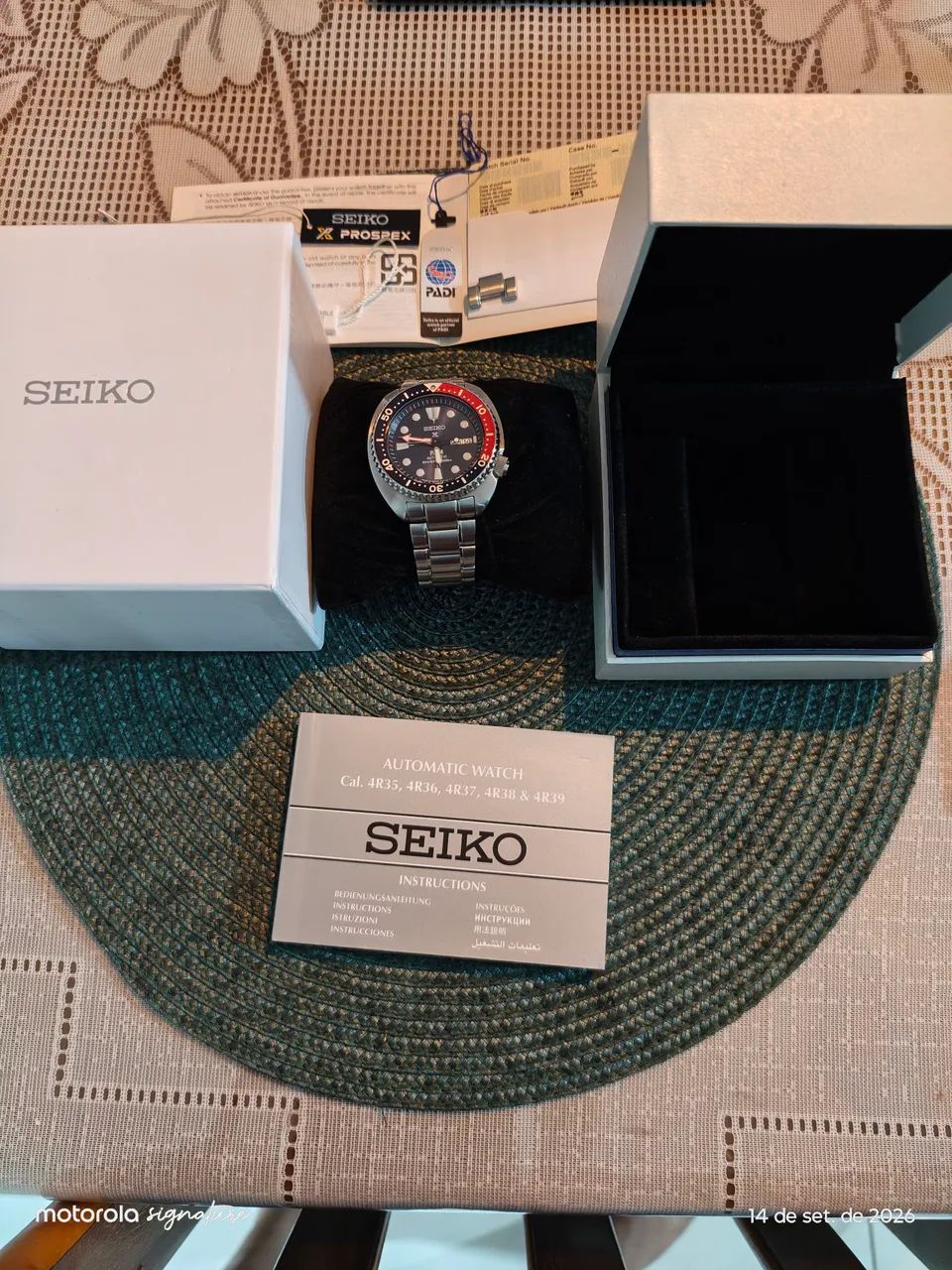 Relógio Seiko Prospex Padi  - Foto 2