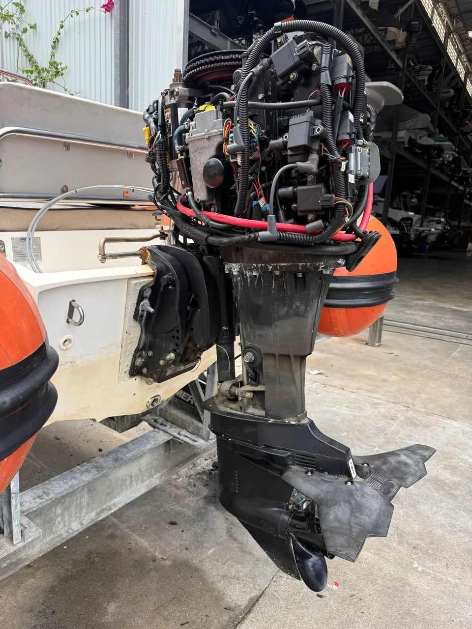 Bote inflável Zefir 4.2m, motor Mercury 60hp - Foto 12