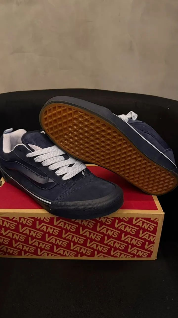Vans Knu Skool Utility Mono Navy - Foto 3
