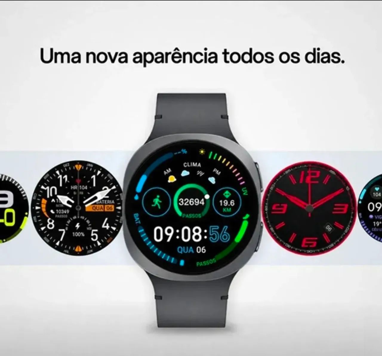 Samsung Galaxy Watch8 44mm Bluetooth - Grafite + NF - Foto 3