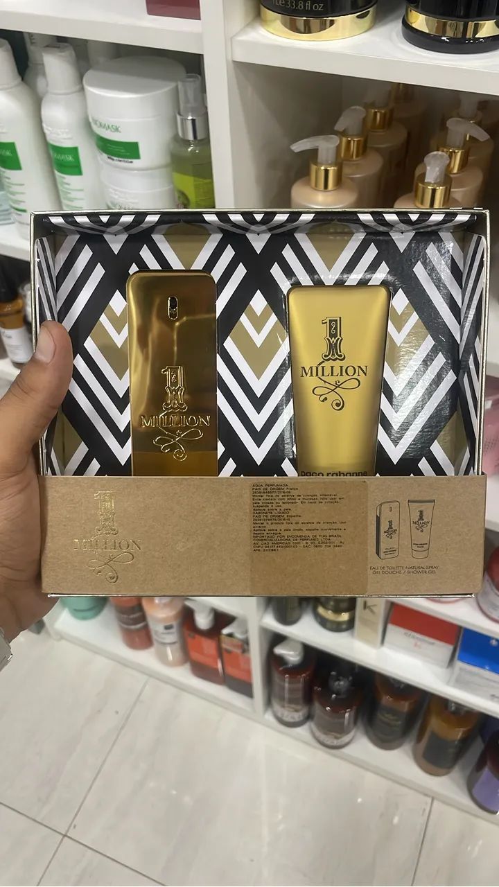 Kit 1 Million Paco Rabanne 100ml  - Foto 2