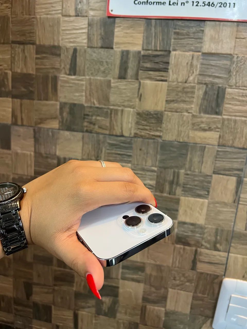 iPhone 14 Pro Max Branco 128GB\ COM CAIXA E NF - Foto 5
