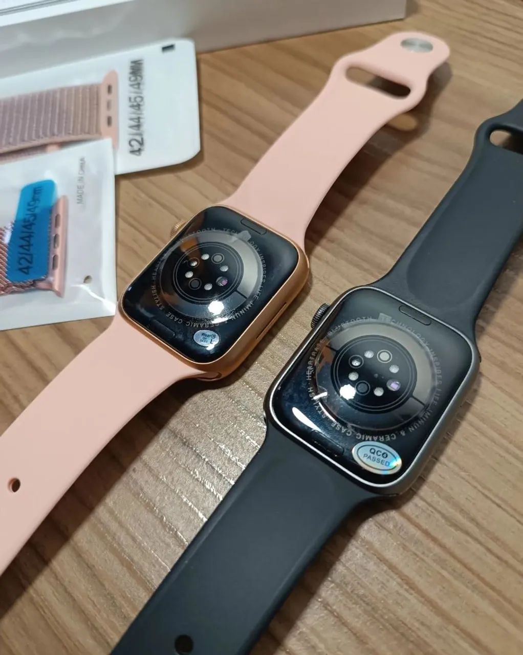 Smartwatch W99 PRO tela infinita 1,97 +pulseiras extra e película - Foto 2