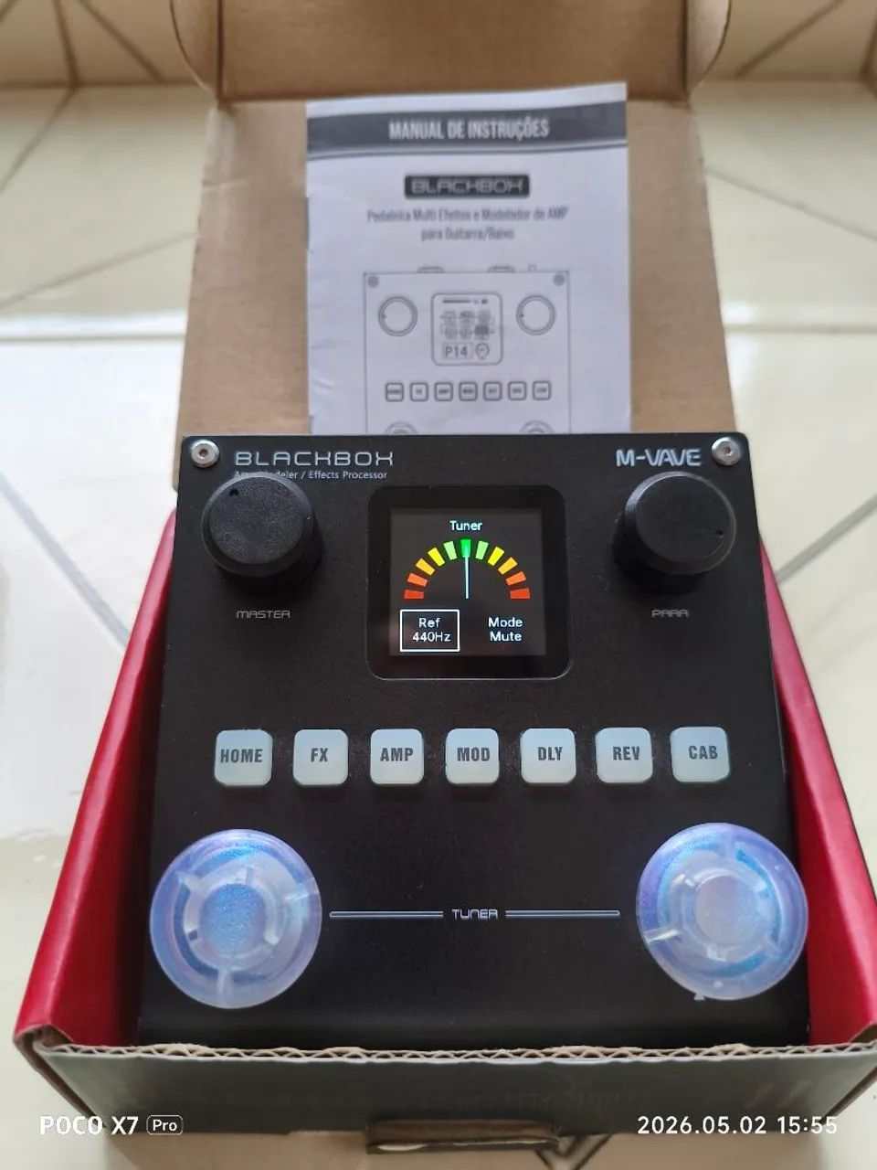 Pedal Blackbox M-vave  - Foto 3