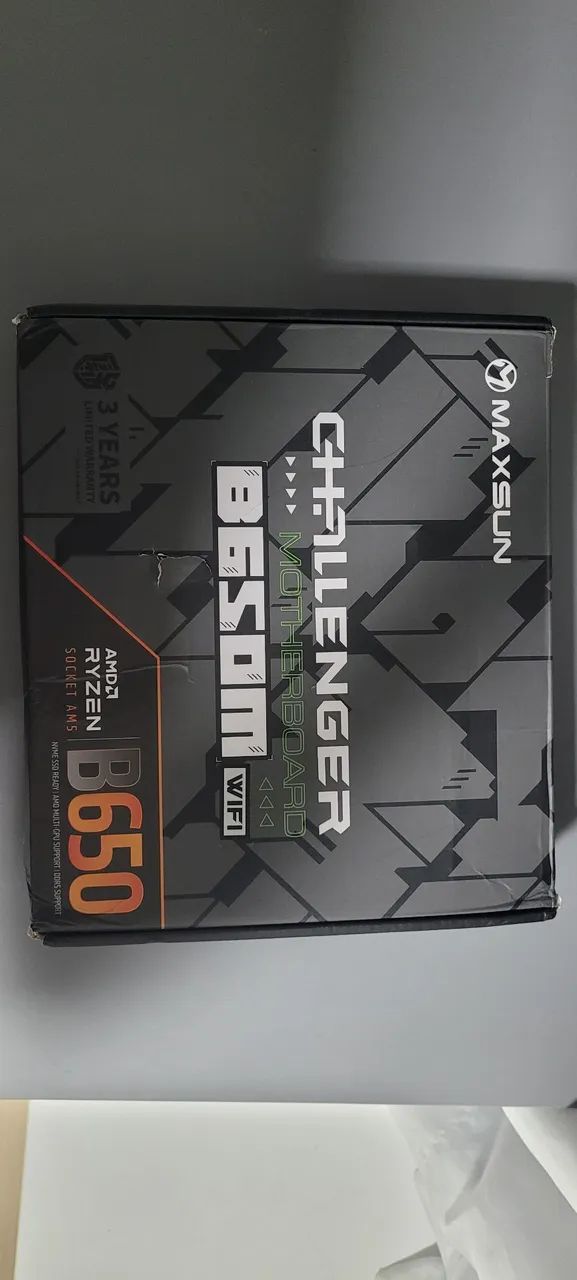 Placa mãe MAXSUN Challenger B650M WIFI