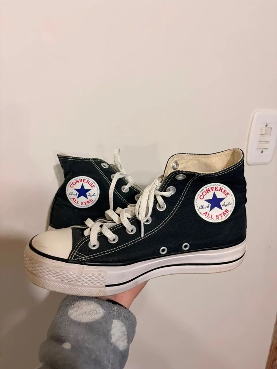 converse all star plataforma 37 - Foto 5