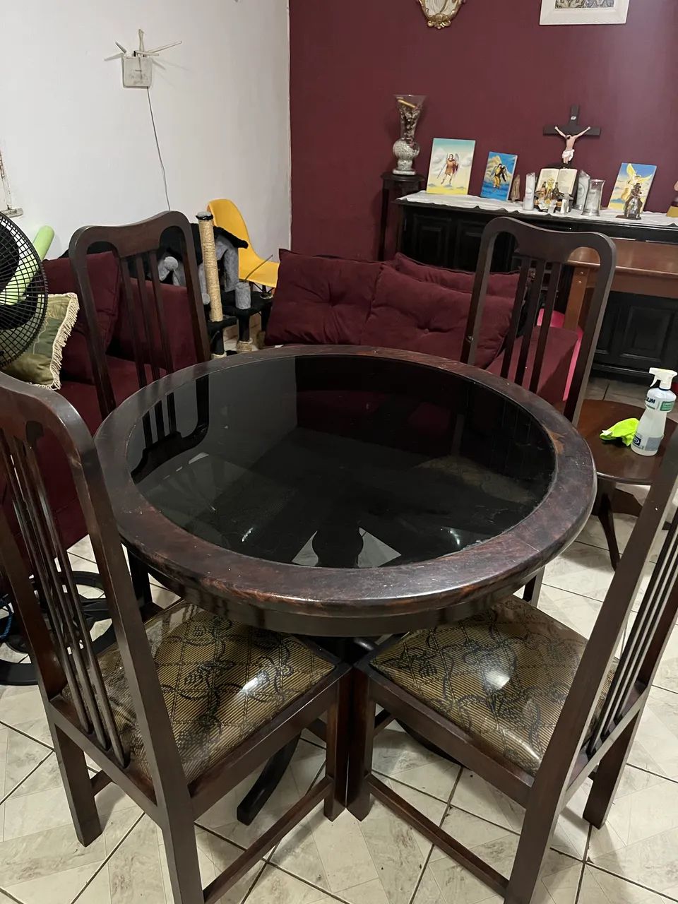 Mesa de cedro