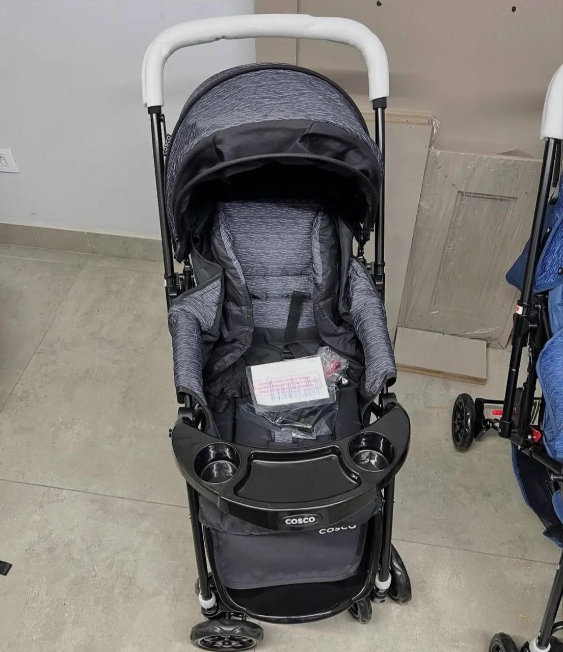 Carrinho de bebê + bebê conforto Cosco  - Foto 4