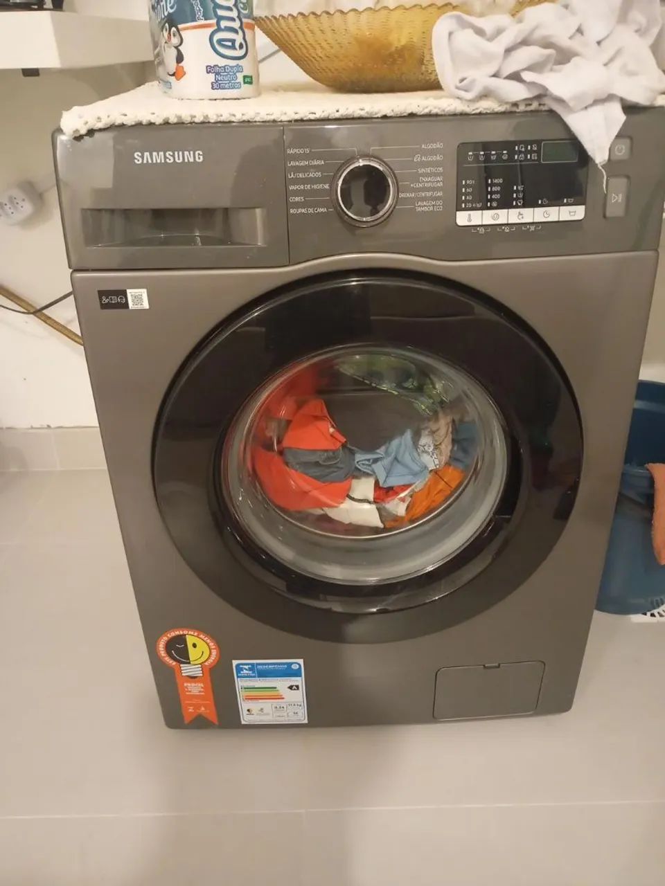 Máquina de lavar Samsung 